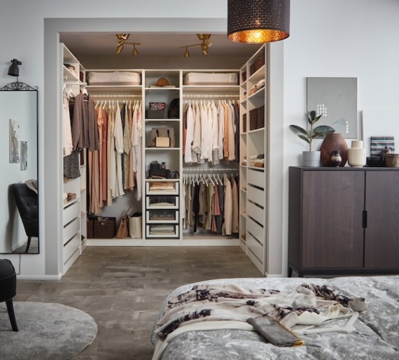 ikea schlafzimmer schrank ideen Niche Utama Home Begehbarer Kleiderschrank - Idee - IKEA Deutschland