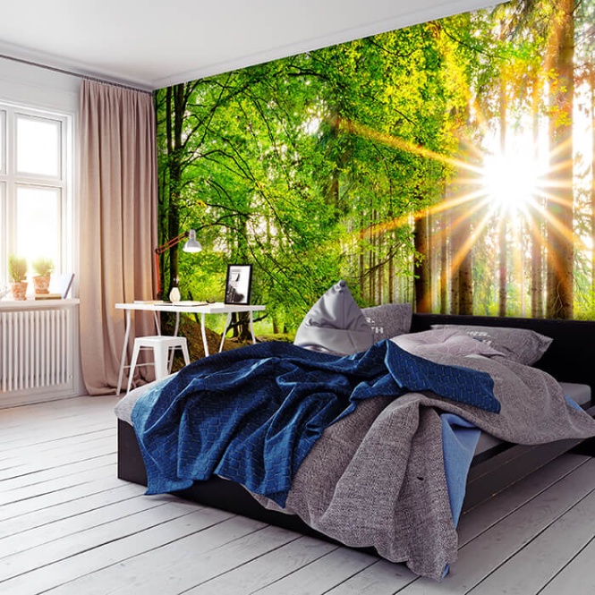 ideen fototapete schlafzimmer Niche Utama Home Fototapete Schlafzimmer – für die eigene Wohlfühloase