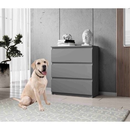 Niche Utama Home FURNIX Kommode Mit  Schubladen  Cm Für Schlafzimmer Modern