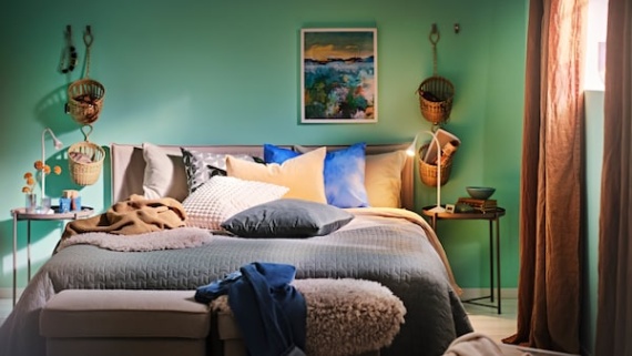 ikea bilder schlafzimmer Niche Utama Home Gemütliches Schlafzimmer gestalten - IKEA Deutschland