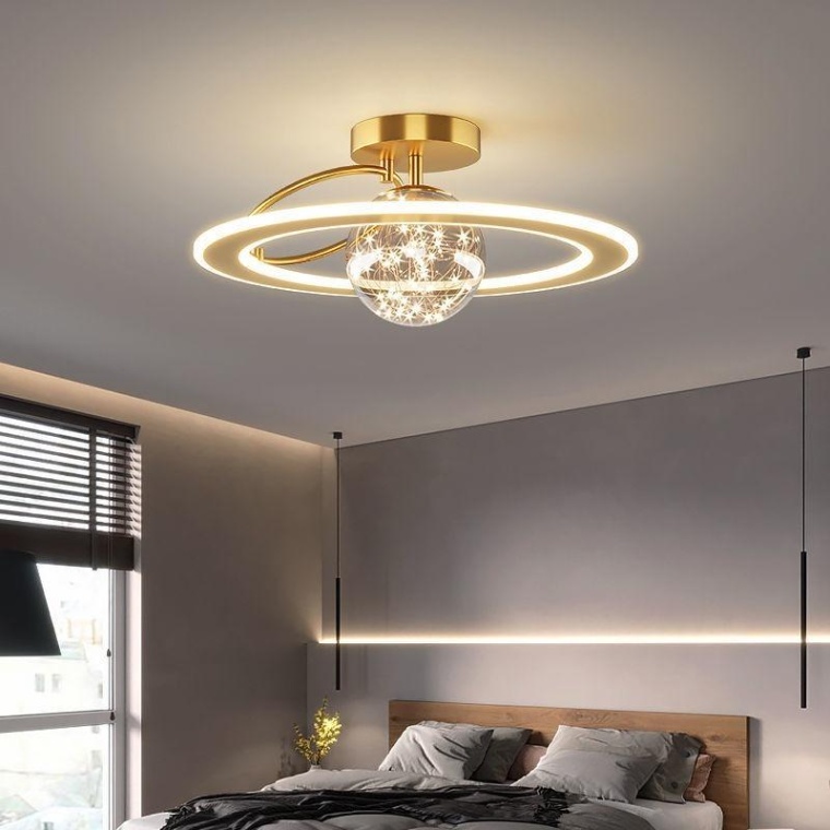 led lampen für schlafzimmer Niche Utama Home Kaufe Gypsophila Schlafzimmer Lampe Einfache Lampe Nordic Licht