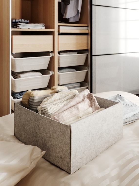 ikea schubladen organizer schlafzimmer Niche Utama Home Kleiderschrank organisieren: Ideen für mehr Ordnung - IKEA Schweiz