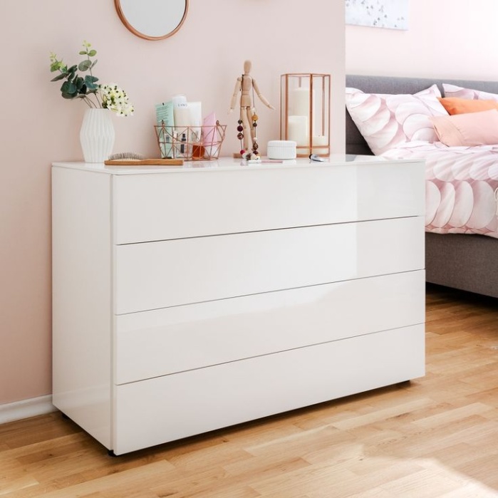 kommode für schlafzimmer weiß Niche Utama Home Kommode Bianco II kaufen  home  Schlafzimmer kommode weiss