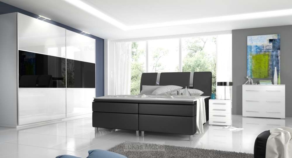 Niche Utama Home Komplett Schlafzimmer Hochglanz RivaBox