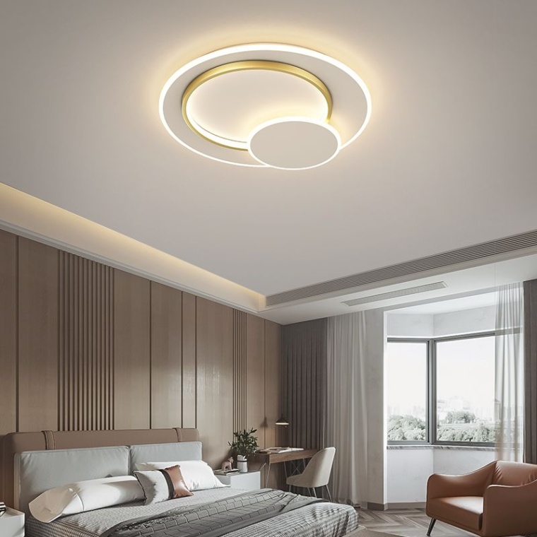 led deckenleuchte für schlafzimmer Niche Utama Home Led Deckenleuchte Modern Rundes Design für Schlafzimmer