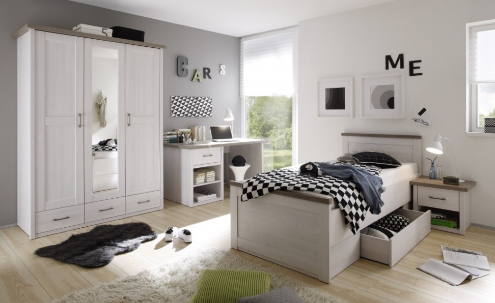 Niche Utama Home Luca  Jugendzimmer Set Komplettset Kinderzimmer Schlafzimmer