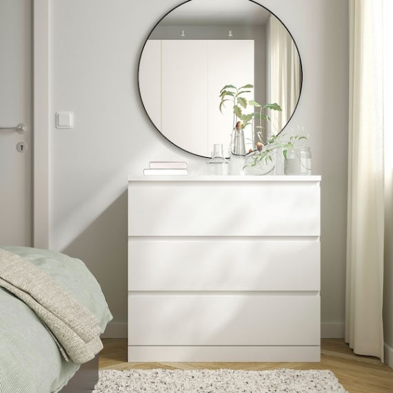 ikea schlafzimmer kommode Niche Utama Home MALM Kommode,  Schubladen, weiß, x cm - IKEA Deutschland