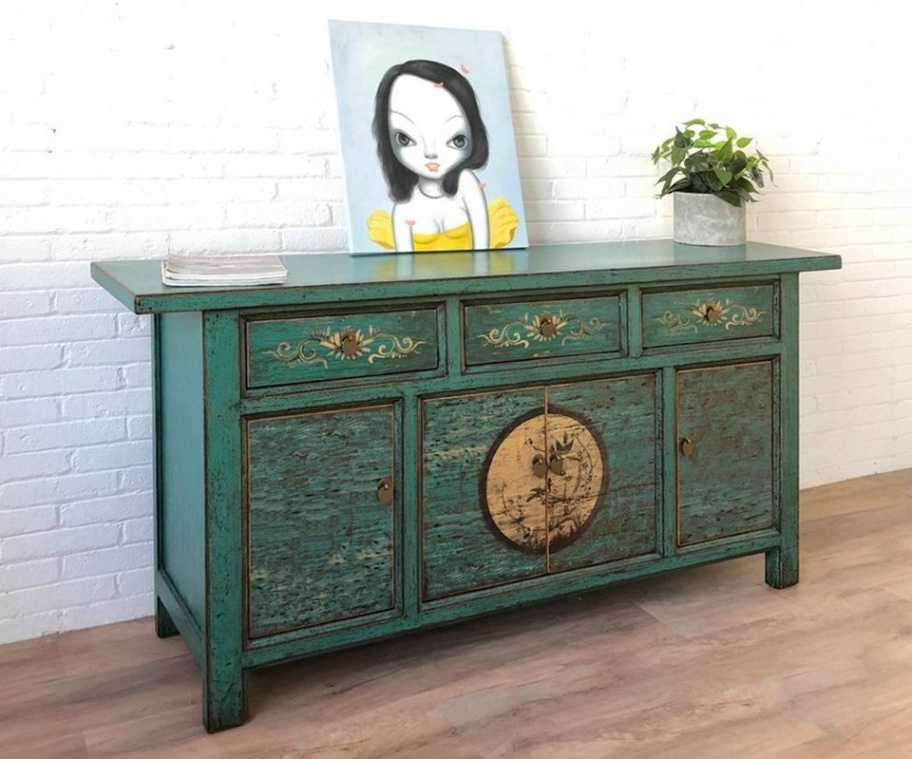 kommode schlafzimmer vintage Niche Utama Home OPIUM OUTLET Kommode Sideboard Schrank Möbel, chinesisch asiatisch