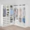 Niche Utama Home PAX Eckkleiderschrank – Weiß /x Cm