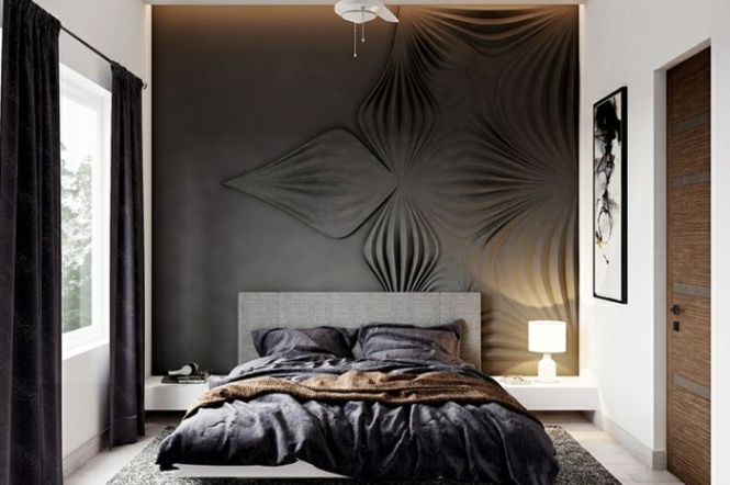 ideen schlafzimmer wand Niche Utama Home Schlafzimmer ideen modern kleines zimmer einrichten und dekroieren