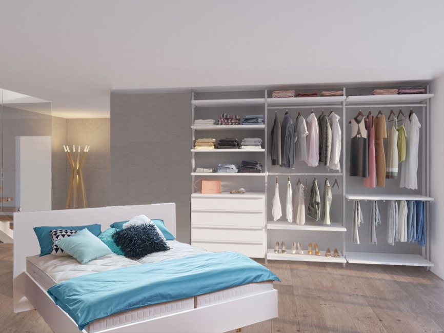 kleiderschrank für schlafzimmer Niche Utama Home Schlafzimmer: Kleiderschrank AMICA inkl