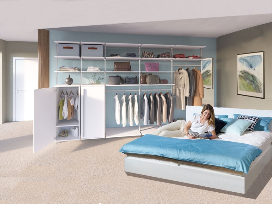 Niche Utama Home Schlafzimmer: Kleiderschrank PURE Inkl