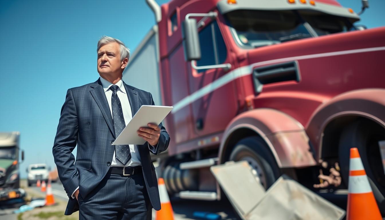 Truck Accident Attorney In Action